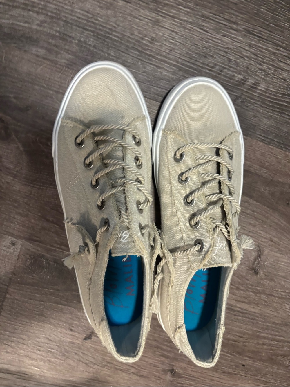 Beige Blowfish shoes